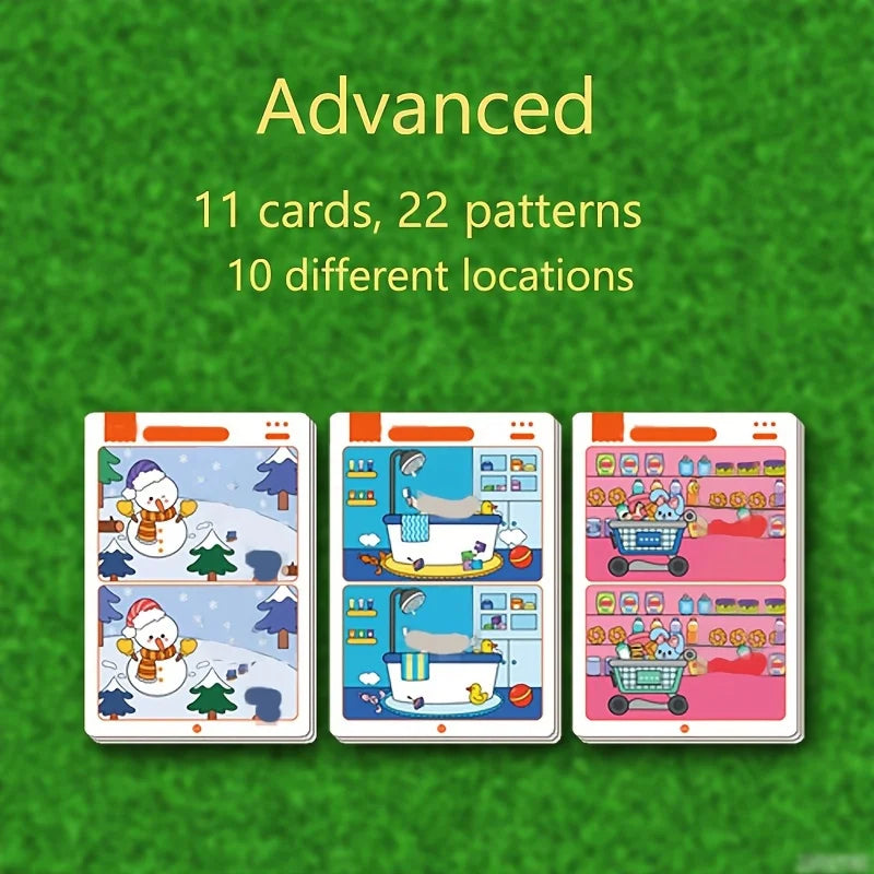 An educational fault finding game: reusable wiping paper for focus and attention training