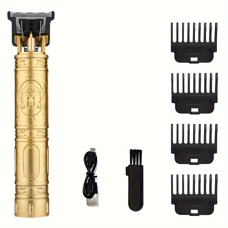 Professional Wireless Hair Clipper for Men Trimmer Set Beard Grooming Kit Precision Cutter Easy Use hair clipper limit comb